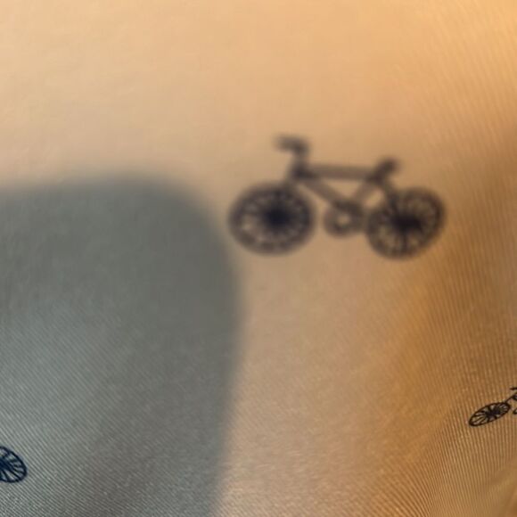 Very Cute Sleeveless Top with Bicycles. WT209 - Picture 4 of 6